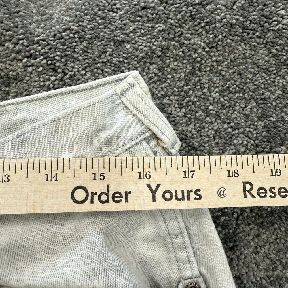 VTG Wrangler Denim Jeans Made in USA 36 x 34 Light Wash Cowboy Western 96501GL - Picture 6 of 13